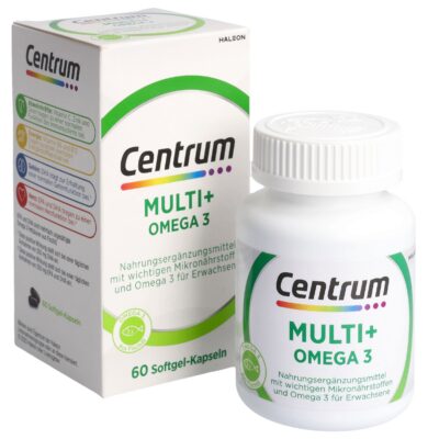 CENTRUM MULTI PLUS OMEGA3 bte 60 pce