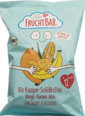 FRUCHTBAR tortues croustill bio mangue banane 30 g