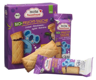 FRUCHTBAR Frucht Tasche bio Dink Blaub Ap 6 x 22 g