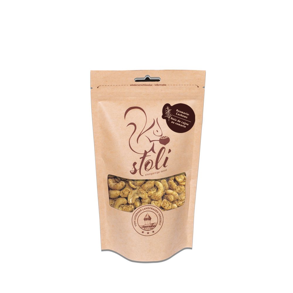 STOLI noix de cajou au romarin sach 185 g