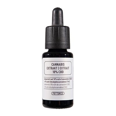 PHYTOMED Extrait cannabis 10 % CBD fl pip 10 ml