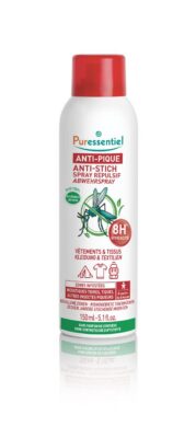 PURESSENTIEL anti-pique spray répulsif vête 150 ml