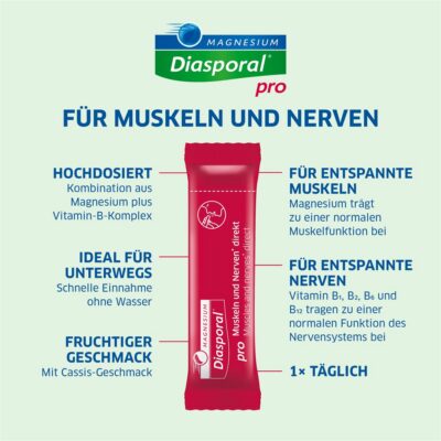 MAGNESIUM DIASPORAL pro m+n direct sticks 30 pce