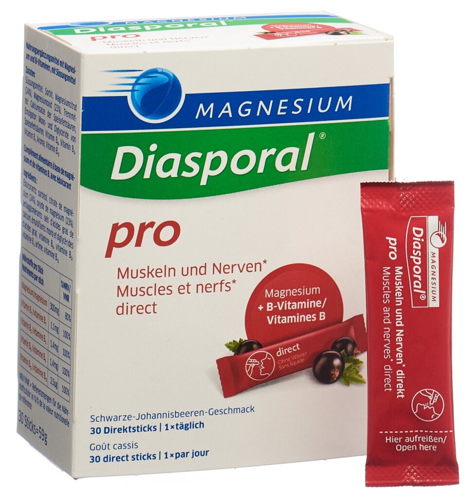 MAGNESIUM DIASPORAL pro m+n direct sticks 30 pce