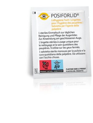 POSIFORLID Lingettes hygiène des paupières 20 pce