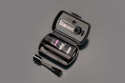 CURAPROX travel set black is white