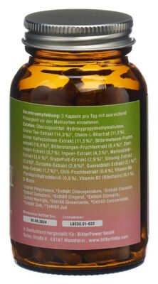 BITTERLIEBE plus bitter stoffw compl caps 90 pce