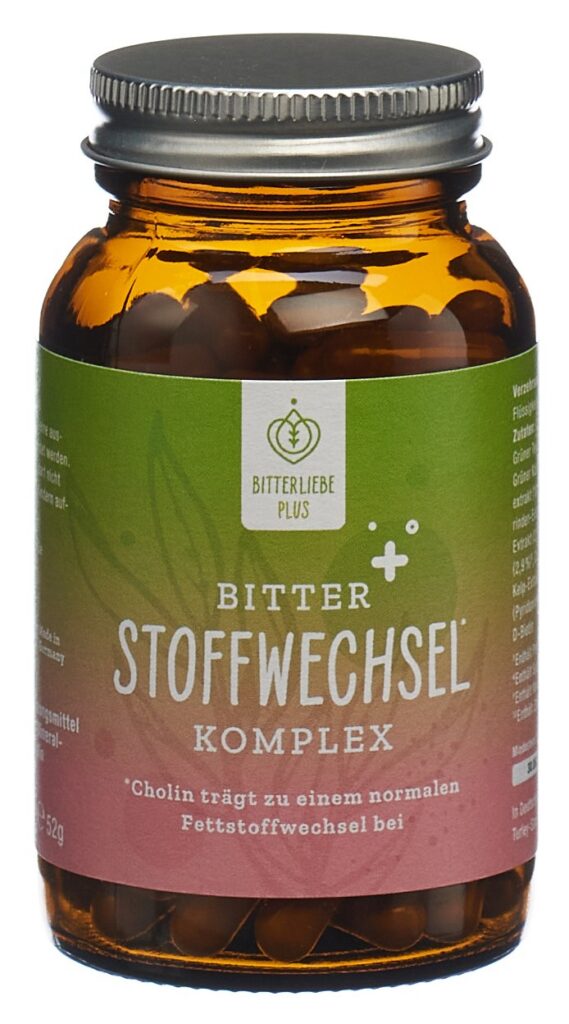 BITTERLIEBE plus bitter stoffw compl caps 90 pce