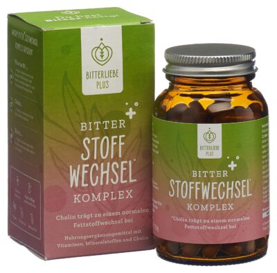 BITTERLIEBE plus bitter stoffw compl caps 90 pce