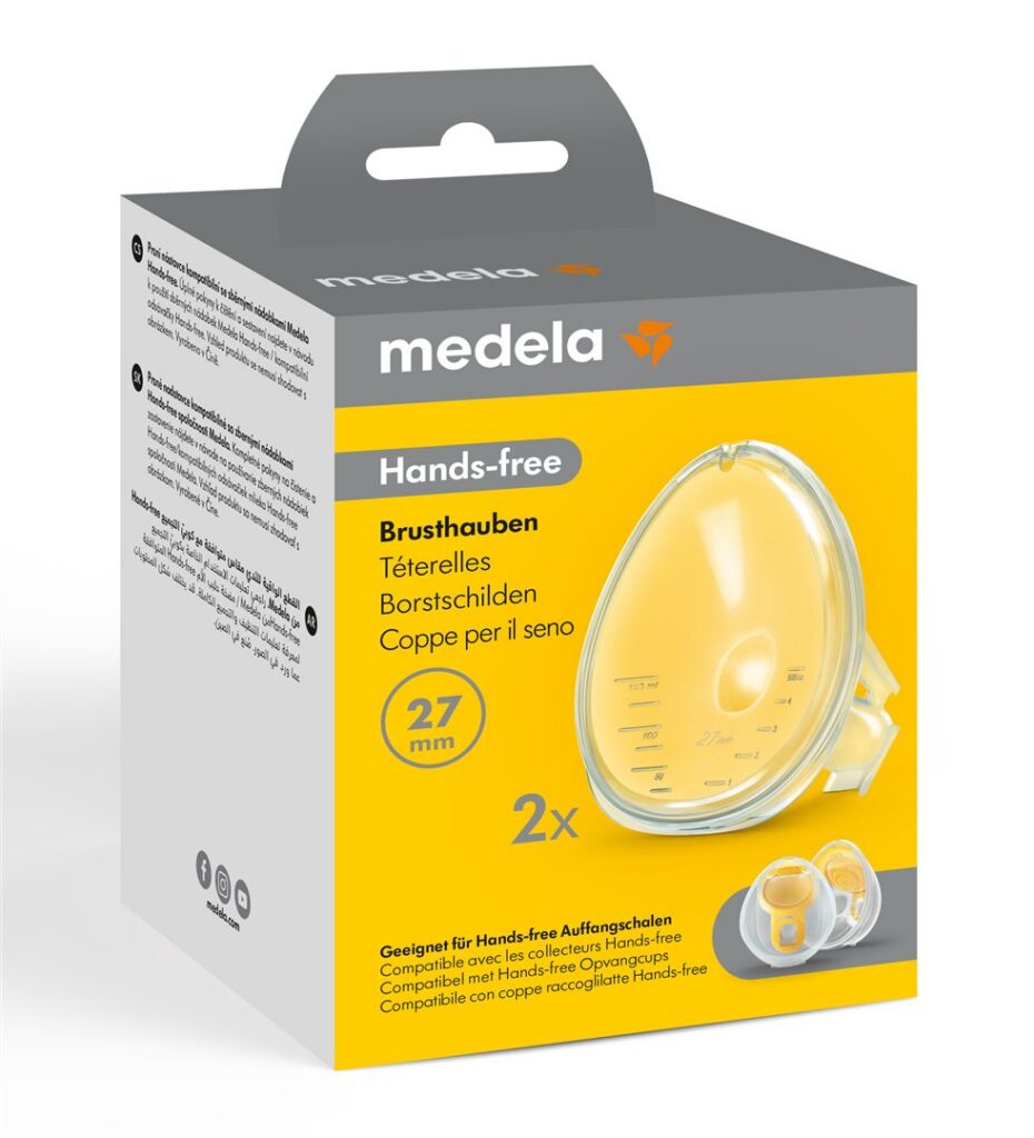 MEDELA Hands-free téterelles 27mm 2 pce