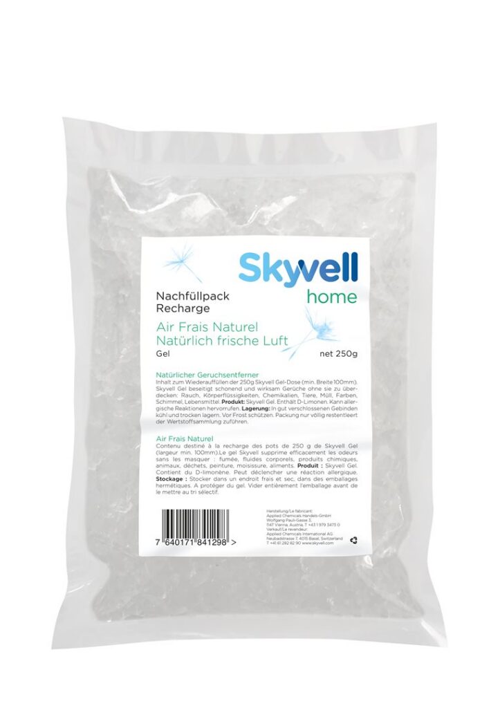 SKYVELL home gel destruct odeurs natur rech 250 g