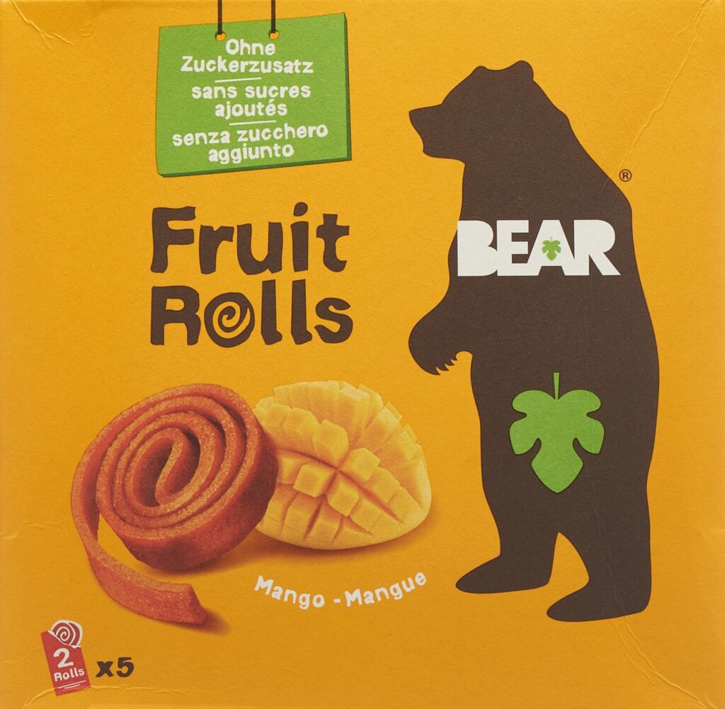 BEAR Fruit Rolls Mangue 5 sach 20 g