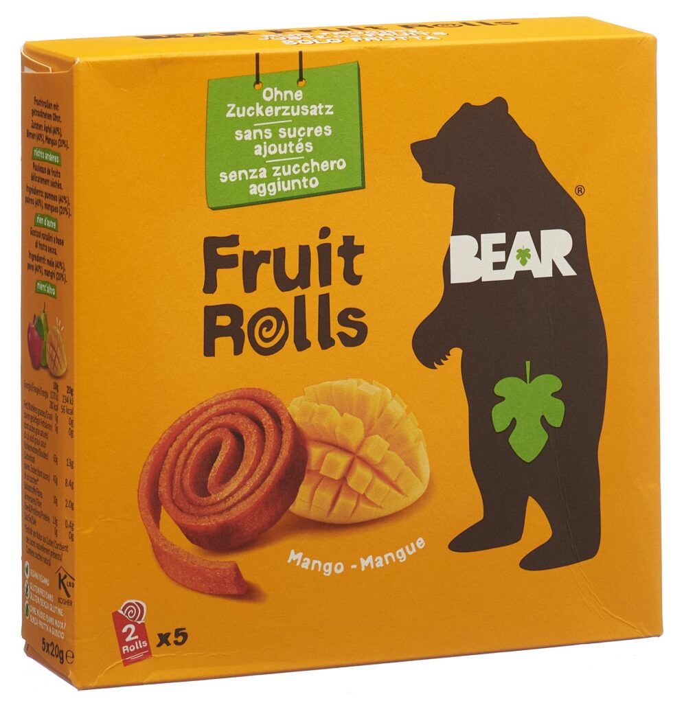 BEAR Fruit Rolls Mangue 5 sach 20 g