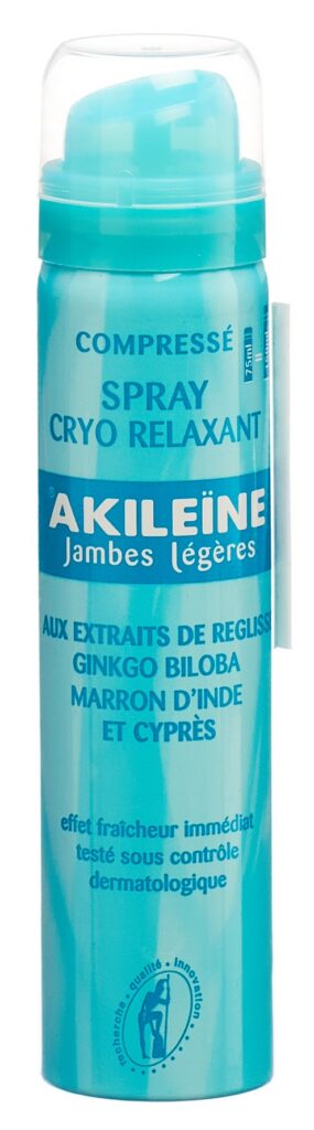 AKILEINE Jambes légères spray Cryo Relaxant 75 ml