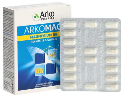ARKOMAG magésium vitamine B6 caps 60 pce