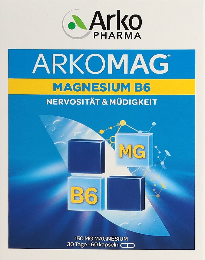 ARKOMAG magésium vitamine B6 caps 60 pce