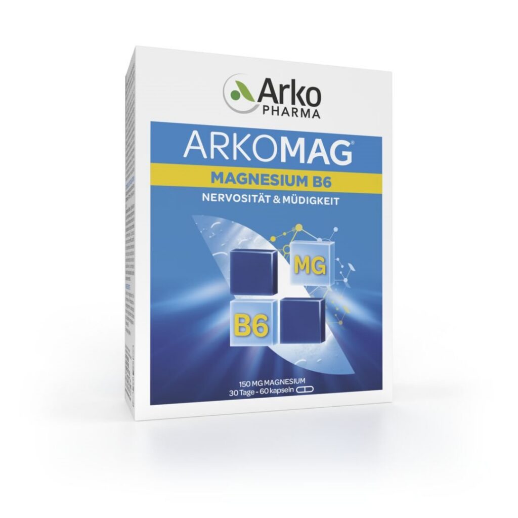 ARKOMAG magésium vitamine B6 caps 60 pce
