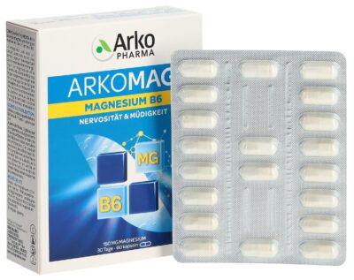 ARKOMAG magésium vitamine B6 caps 60 pce