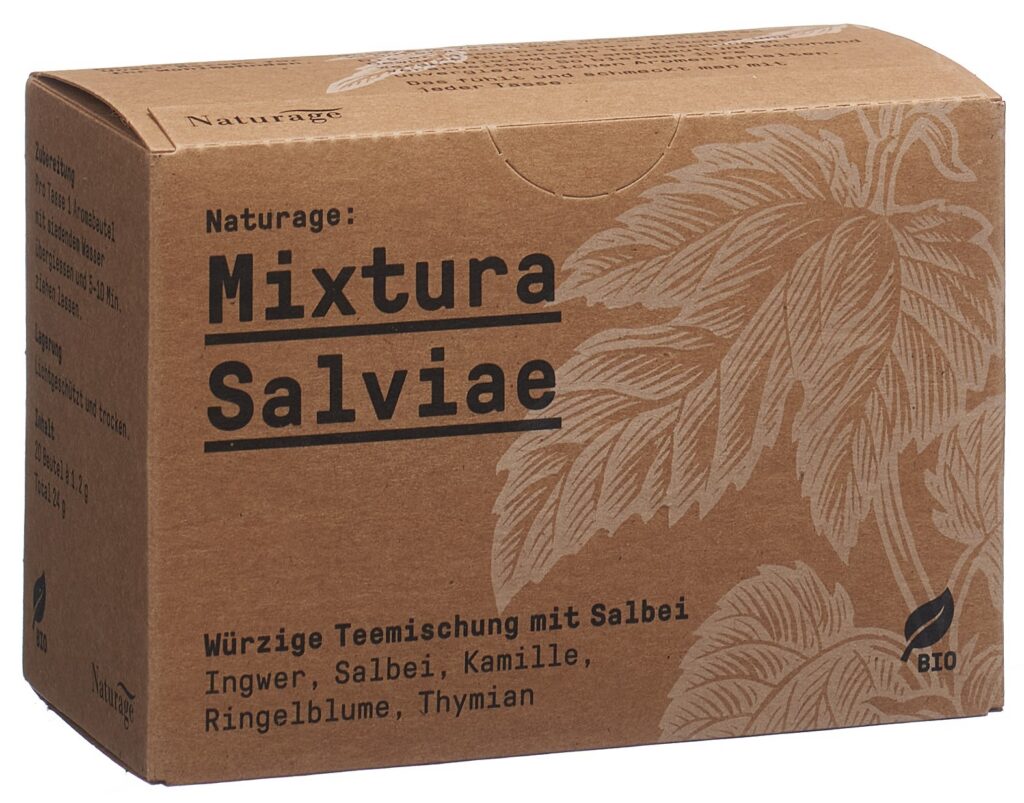 NATURAGE mélange tisane sauge bio 20 sach 1.2 g