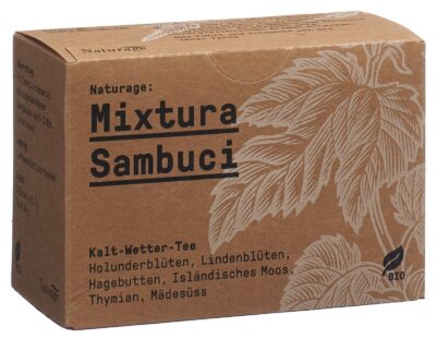 NATURAGE tisane pour temps froid bio 20 sach 1.2 g