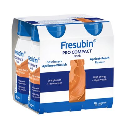 FRESUBIN Pro Compact abricot-pêche 4 x 125 ml