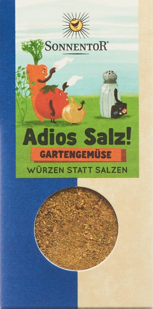 SONNENTOR Adios Salz! Gartengemüse BIO 55 g