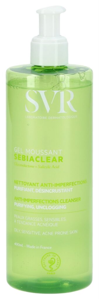 SVR SEBIACLEAR Gel Moussant 400 ml