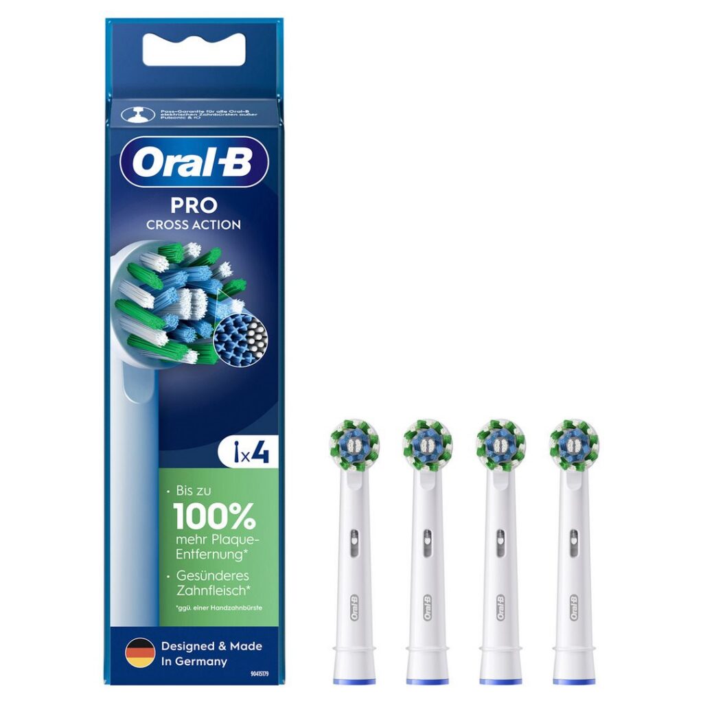 ORAL-B brossette CrossAction Pro 4 pce