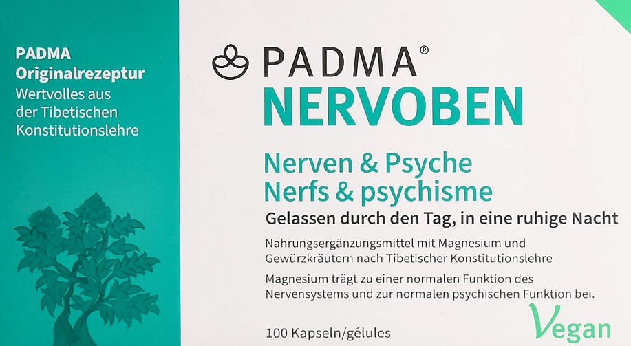 PADMA NERVOBEN caps 100 pce