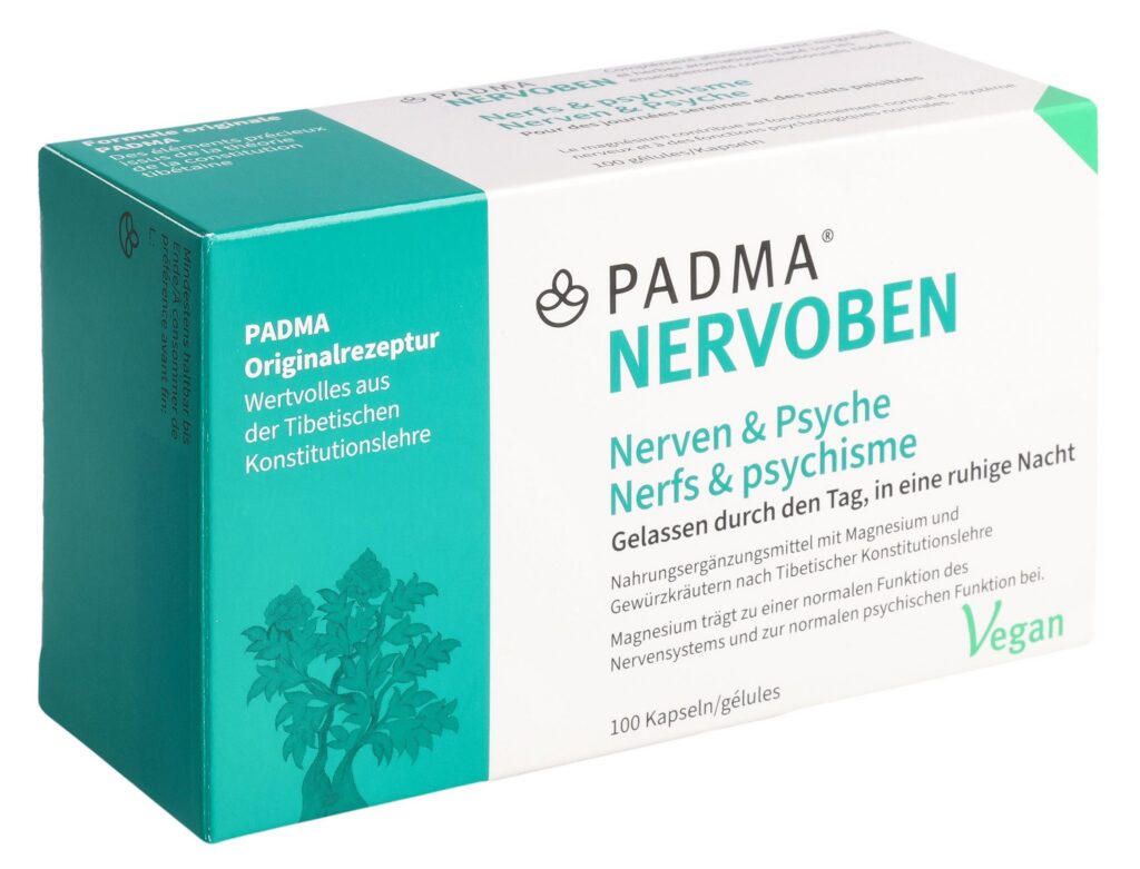 PADMA NERVOBEN caps 100 pce
