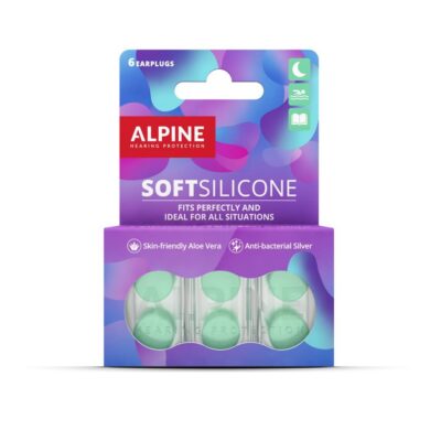 ALPINE bouchons d'oreilles softsilicone 6 pce