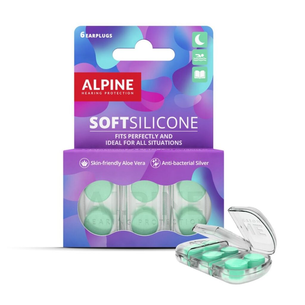ALPINE bouchons d'oreilles softsilicone 6 pce