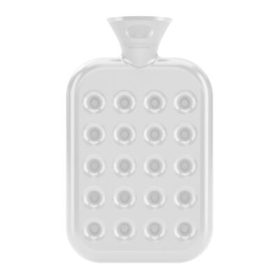 FASHY bouillotte 1.2l plate transparent blanc