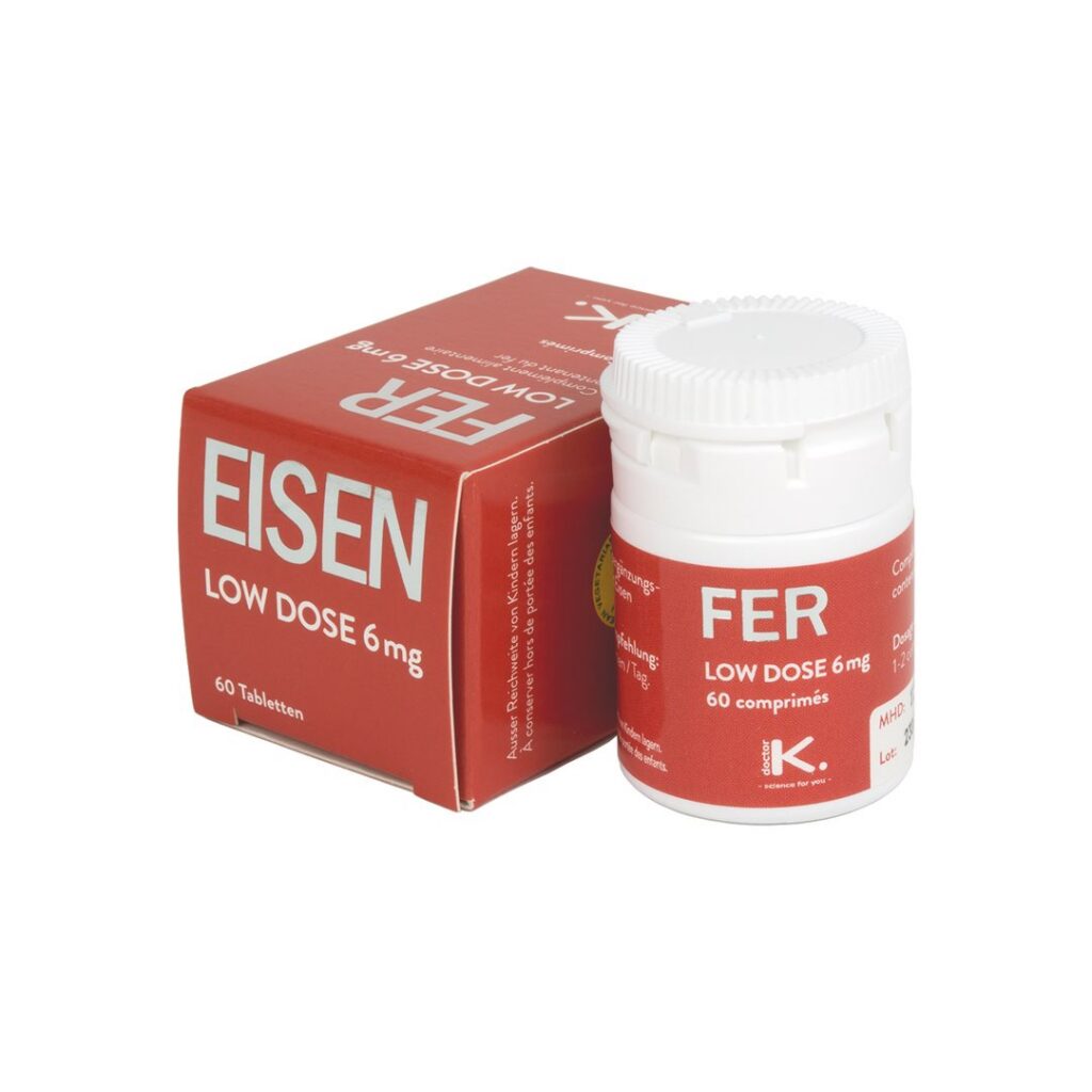 FER DOCTOR K. Low Dose cpr 6 mg bte 60 pce