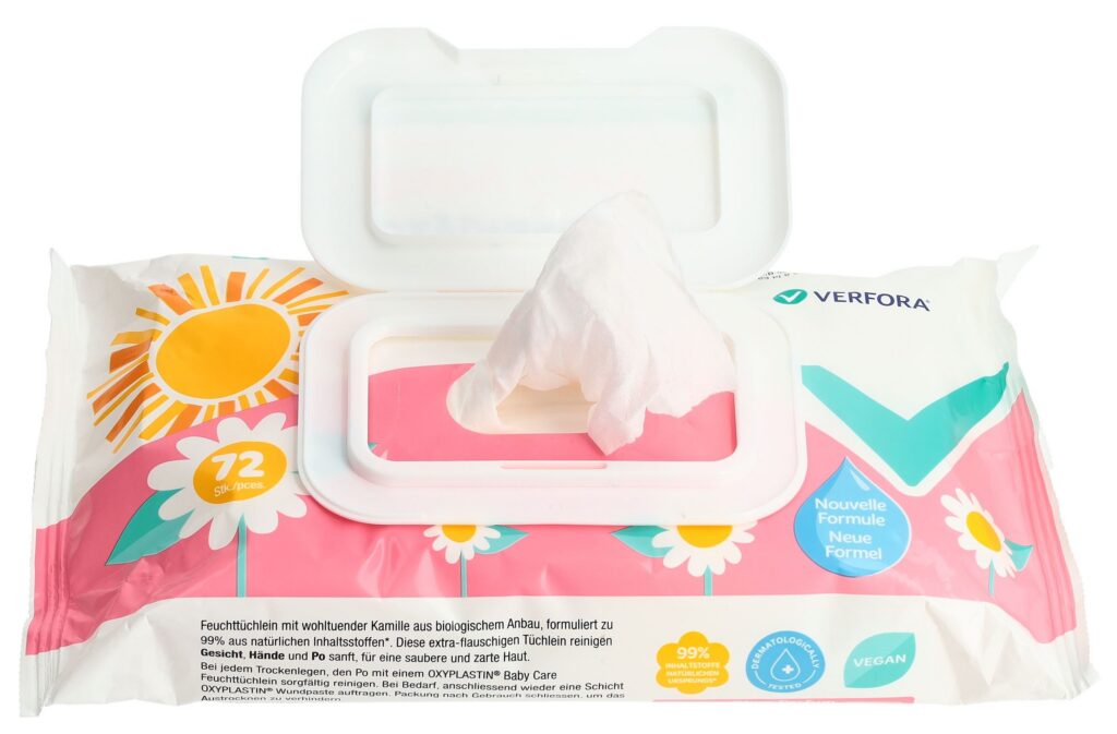 OXYPLASTIN BabyCare lingettes humides sach 72 pce