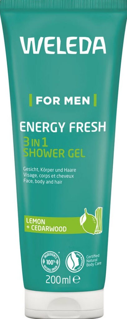 WELEDA FOR MEN ENERGY FRESH Shower Gel 3en1 200 ml