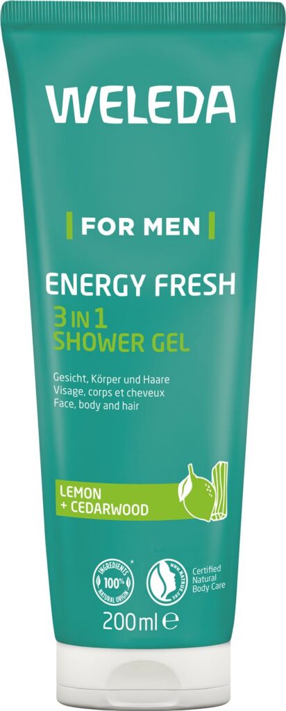 WELEDA FOR MEN ENERGY FRESH Shower Gel 3en1 200 ml