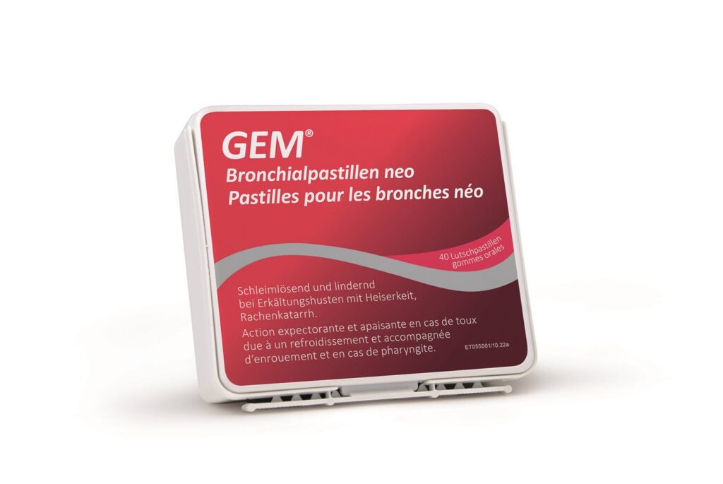 GEM pastilles bronches néo bte 40 pce