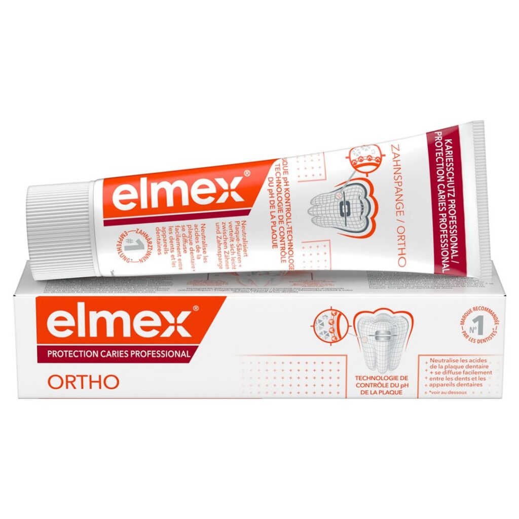 ELMEX PROTECT CARIES PROF ORTHO dentifrice 75 ml