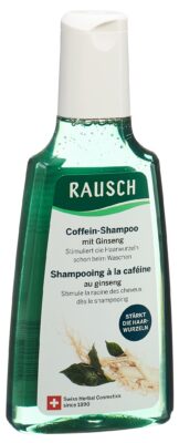 RAUSCH shampooing à la caféine ginseng 200 ml