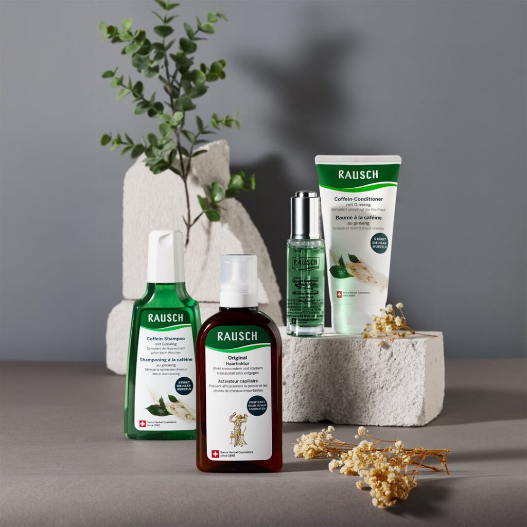 RAUSCH baume à la caféine ginseng fl 150 ml