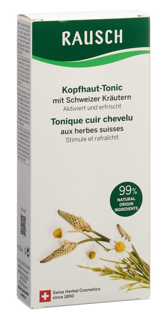 RAUSCH tonique cuir chevelu herbes suisses 200 ml