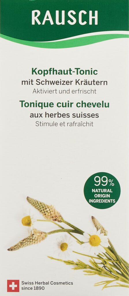 RAUSCH tonique cuir chevelu herbes suisses 200 ml