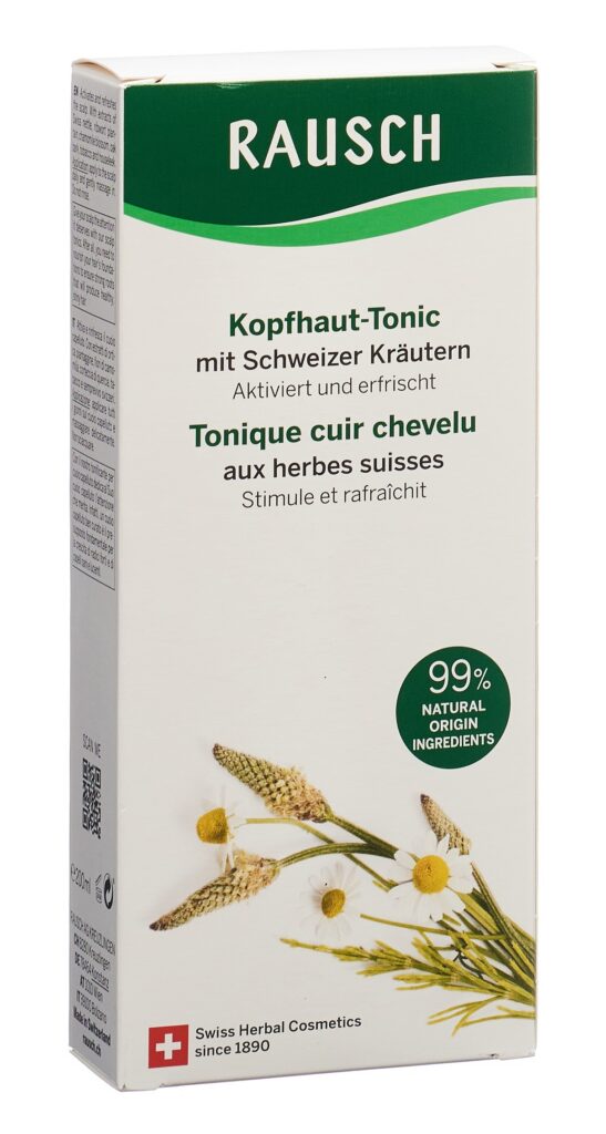 RAUSCH tonique cuir chevelu herbes suisses 200 ml