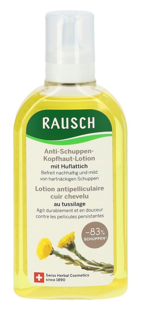 RAUSCH lot antipelliculaire cuir chev tussi 200 ml