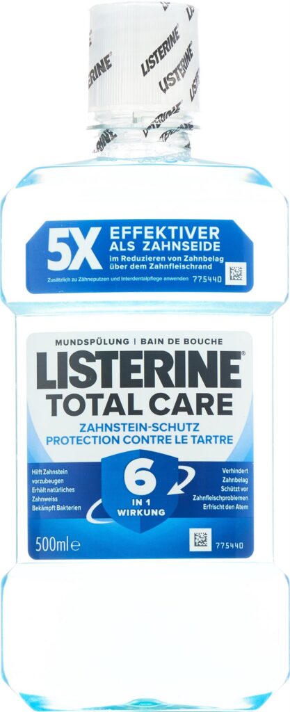 LISTERINE Total Care anti-tartre fl 500 ml