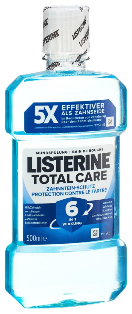 LISTERINE Total Care anti-tartre fl 500 ml
