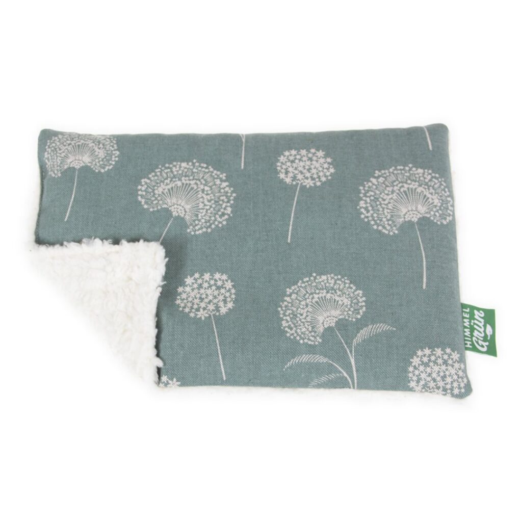 HIMMELGRÜN coussin noyaux cerise 30x20cm amaryllis