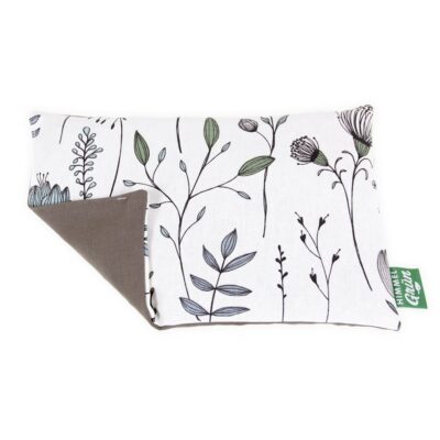 HIMMELGRÜN coussin pépins raisin 30x20cm pavot