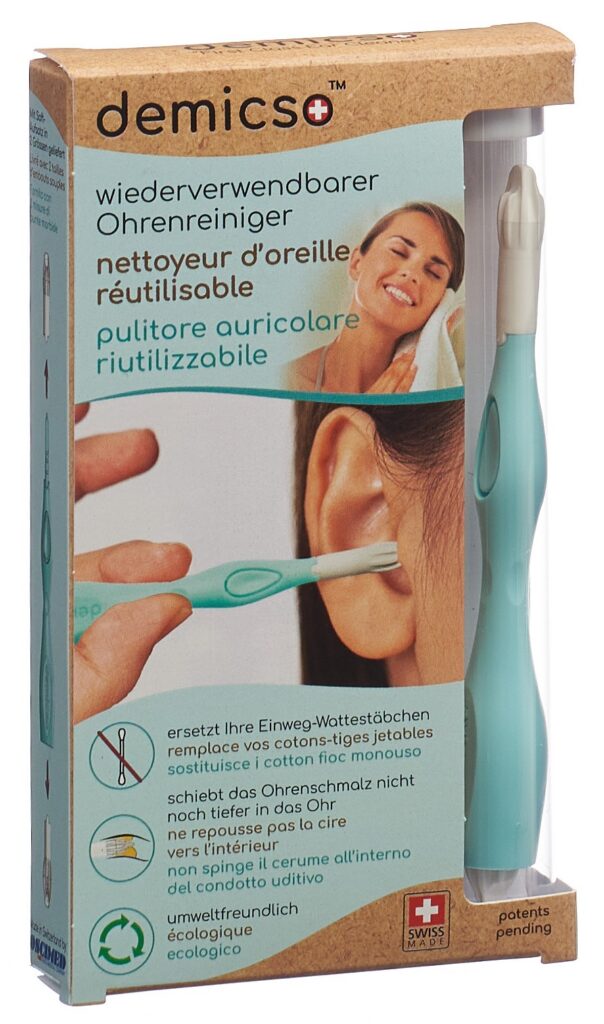 DEMICSO nettoyeur oreille réutilisable box